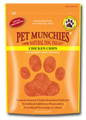 Pet Munchies Chicken Chips Dog Treats 100g